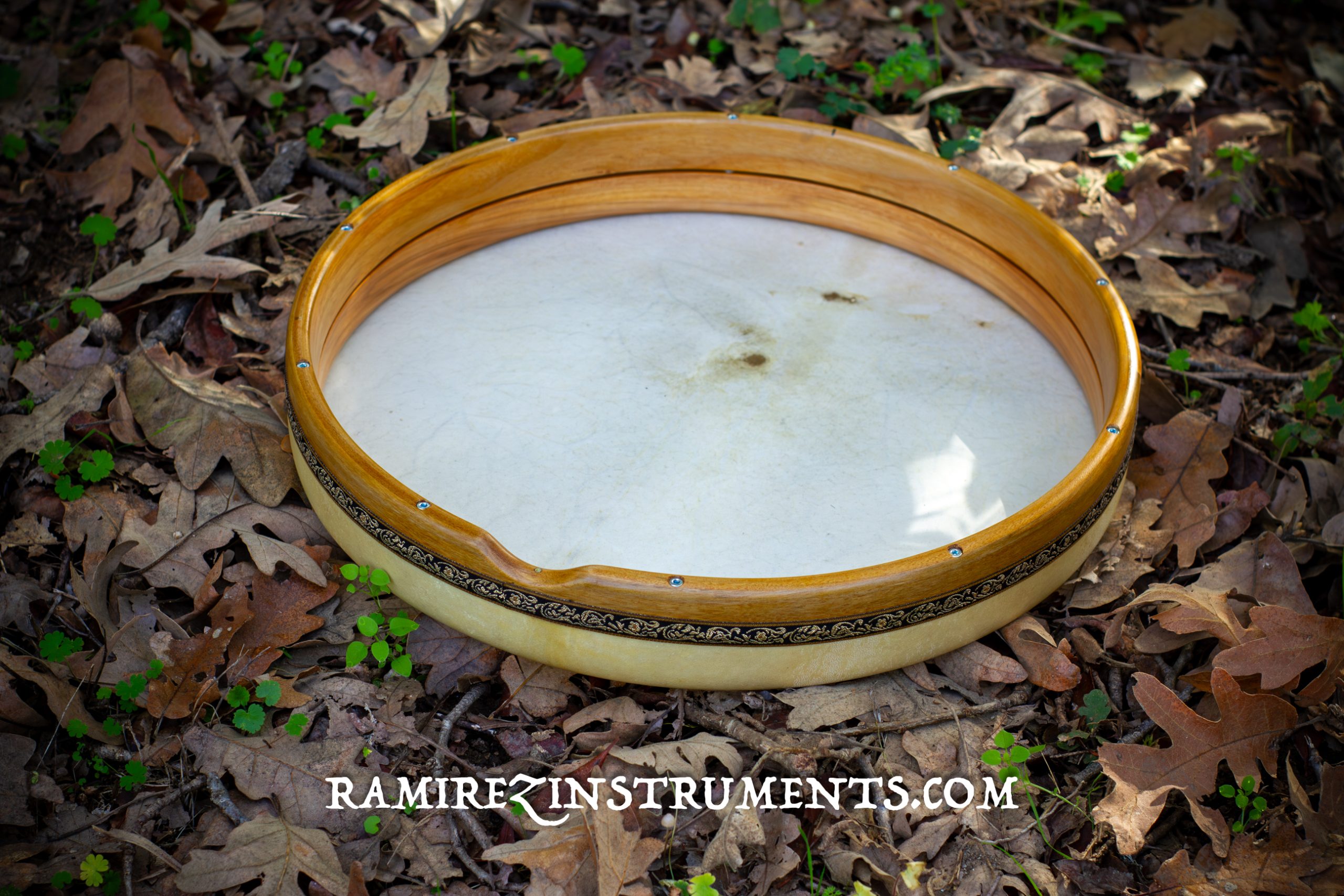 Pandero 40cm afinable con tensores