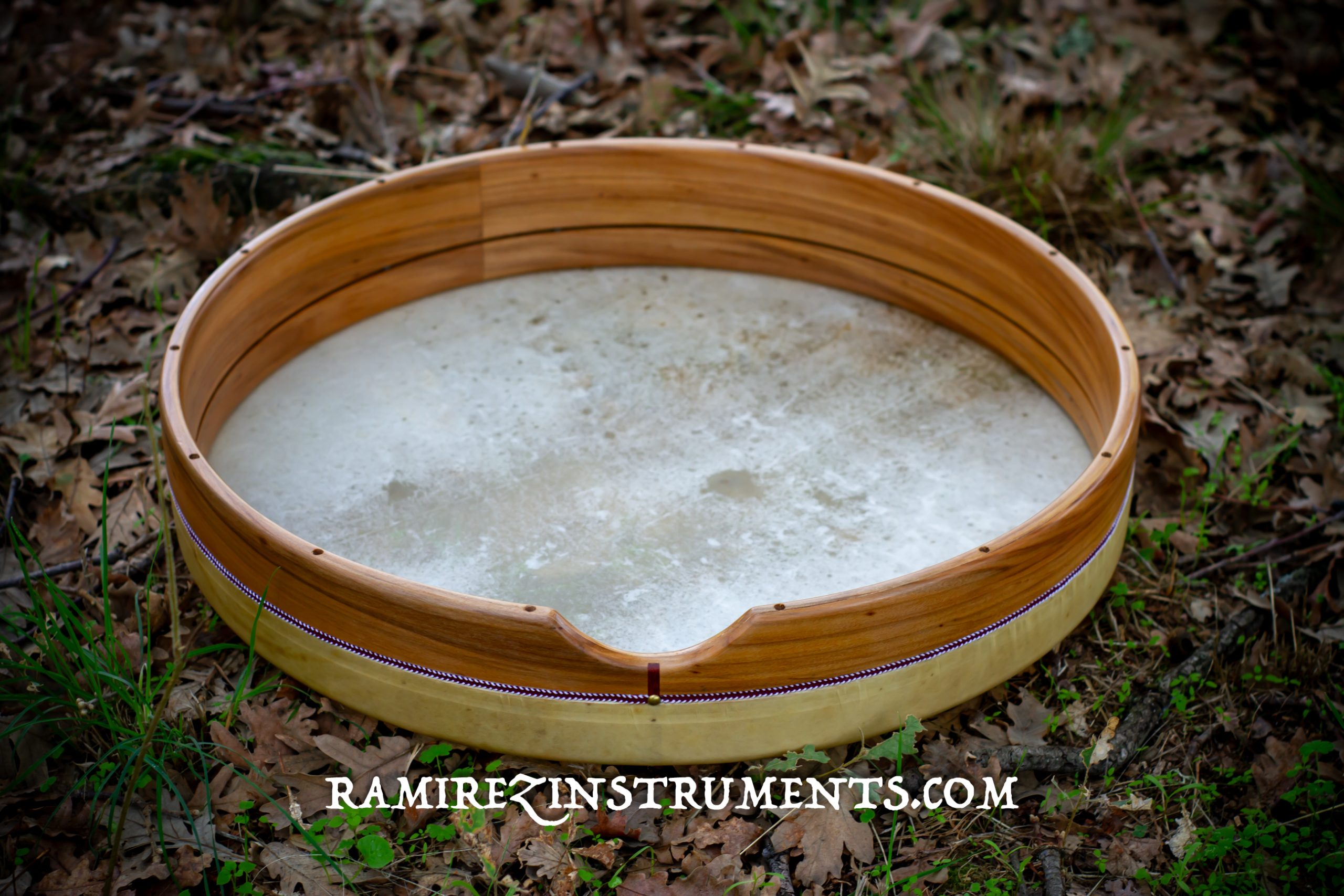 Pandero 60cm afinable con tensores